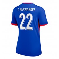 Maglia Calcio Francia Theo Hernandez #22 Prima Divisa Donna Europei 2024 Manica Corta